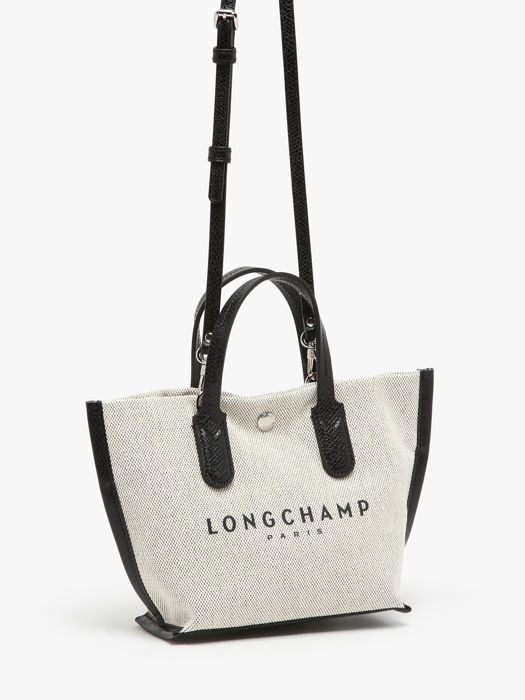 Longchamp Essential toile Messenger bag Beige