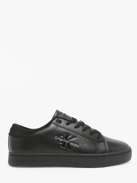 Sneakers En Cuir Calvin klein jeans Noir men 8640GT