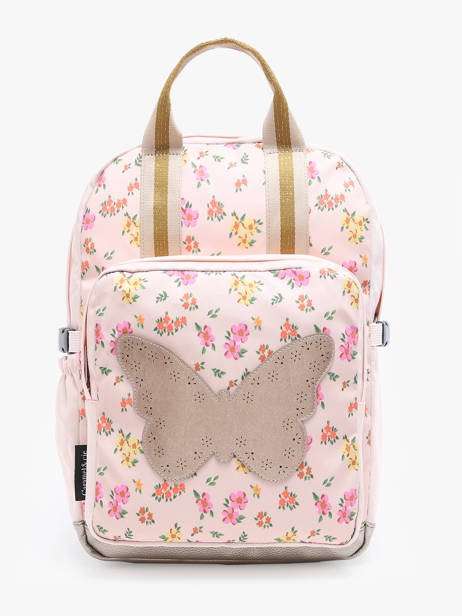 Sac à Dos 1 Compartiment Caramel et cie Rose boheme FI