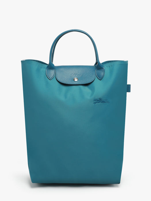 Longchamp Le pliage green Sacs porté main Bleu