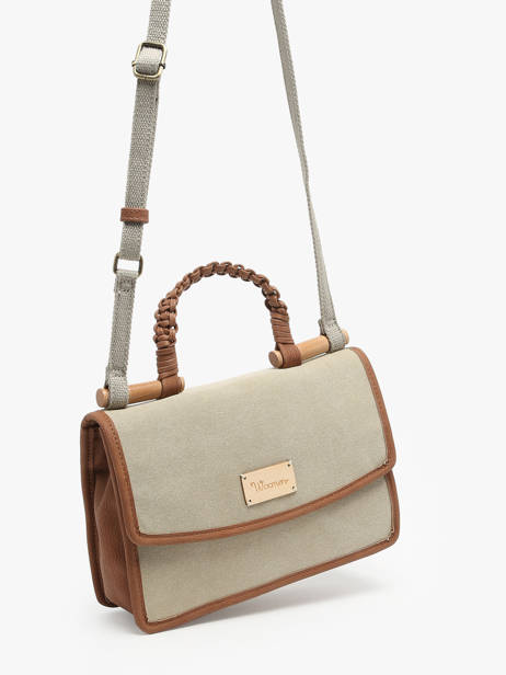 Shoulder Bag Laelia Cotton Woomen Beige laelia WLAE03 other view 2