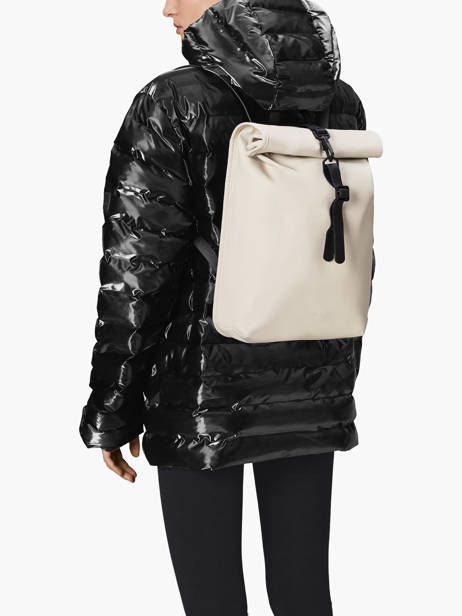 1 Compartment Backpack Rains Beige city 13330 other view 1
