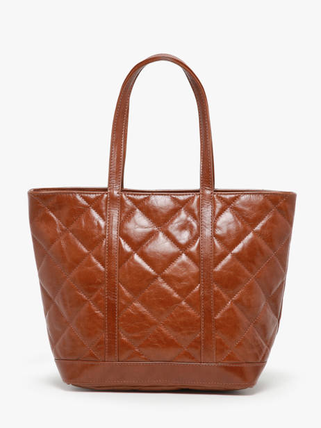 Sac Porté épaule Cabas Cuir Vanessa bruno Marron cabas cuir 84V40378 vue secondaire 4