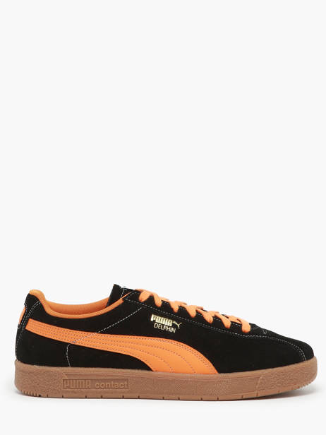 Sneakers In Leather Puma Black men 39068508