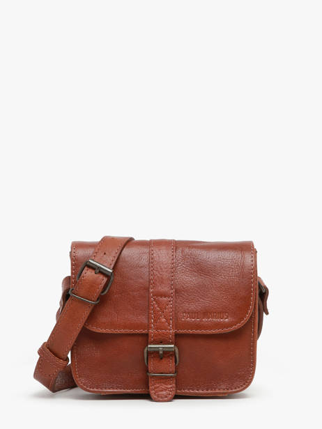 Sac L'essentiel Cuir Paul marius Marron vintage ESSENTIE