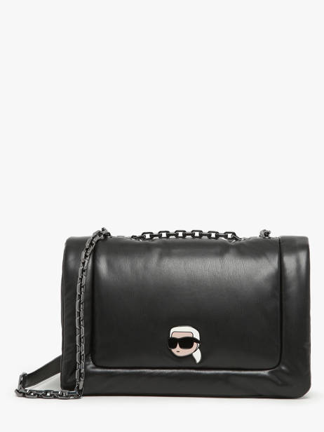 Shoulder Bag K Ikonic 2.0 Polyurethane Karl lagerfeld Black k ikonic 2.0 245W3054