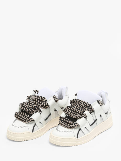 Sneakers Inna En Cuir Semerdjian Blanc women INNA246 vue secondaire 2