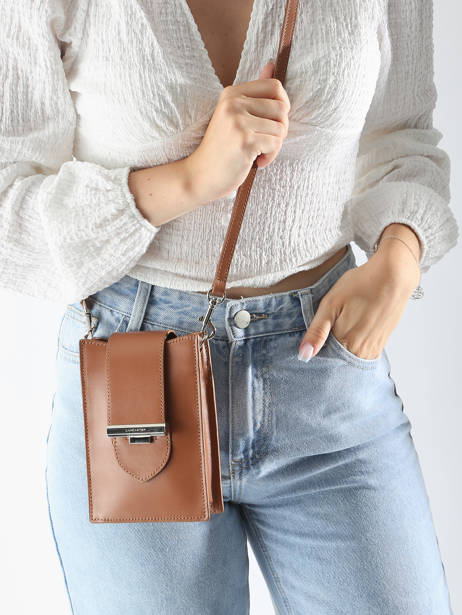 Crossbody Bag Paris Ily Leather Lancaster Brown paris ily 18 other view 1