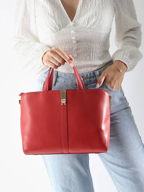 Shoulder Bag Th Heritage Tote Tommy hilfiger Red th heritage tote AW16318 other view 1