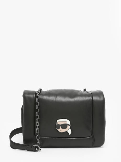 Sac Bandoulière K Ikonic 2.0 Polyurethane Karl lagerfeld Noir k ikonic 2.0 245W3055