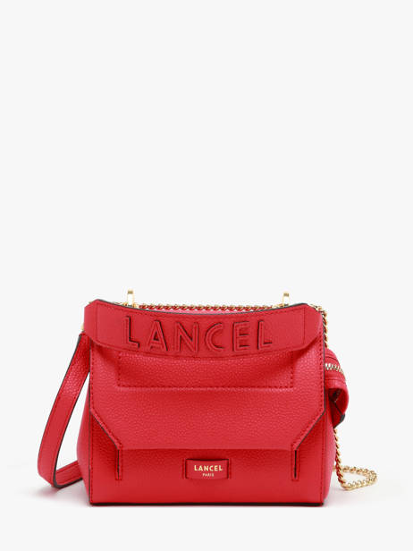 Top Handle S Ninon Leather Lancel Red ninon A09221