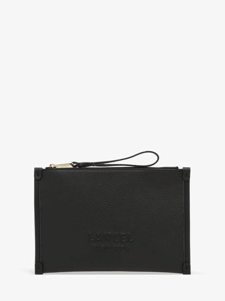 Leather Jour Pouch Lancel Black jour A13174