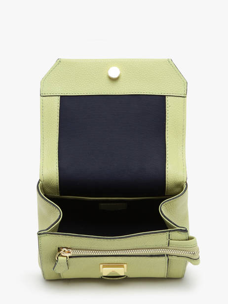 Top Handle S Ninon Leather Lancel Green ninon A09221 other view 3