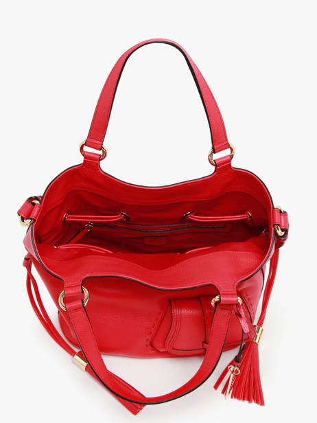 Medium Bucket Bag Premier Flirt Lancel Red premier flirt A10110 other view 3