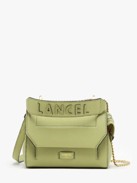 Top Handle S Ninon Leather Lancel Green ninon A09221