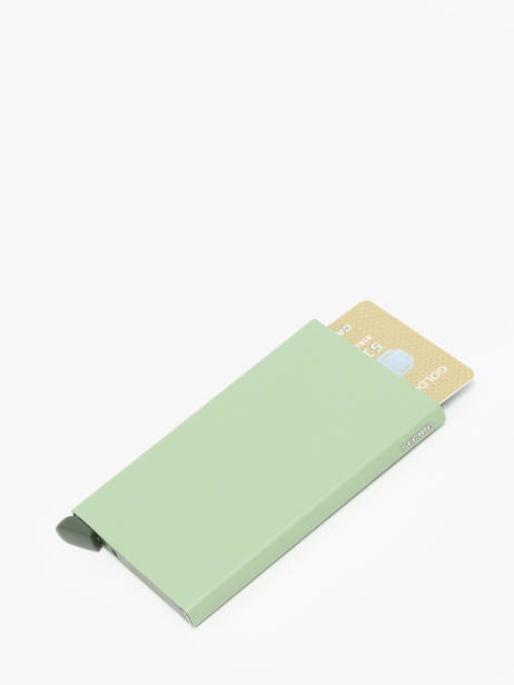 Card Holder Secrid Green powder CP other view 1