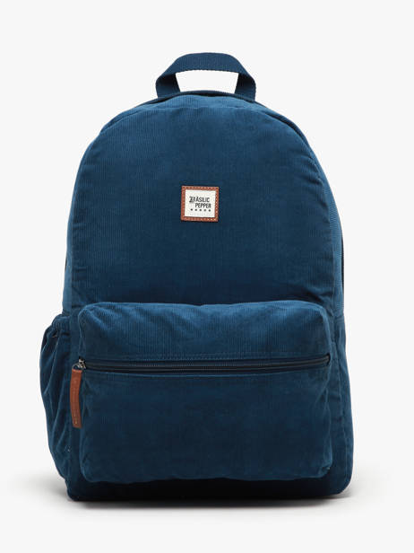 1 Compartment Backpack Basilic pepper Blue delhi BDEH01