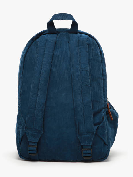 2-compartment Backpack Basilic pepper Blue delhi BDEH02 other view 4