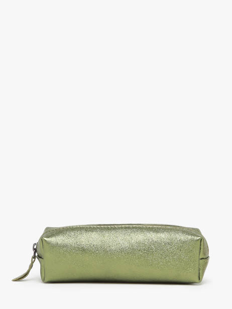 Pouch Leather Milano Green nine NI22116N