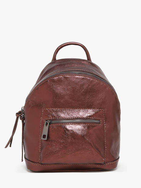 Leather Nine Backpack Milano Brown nine NI23066