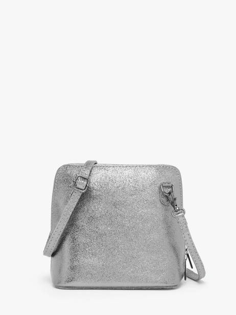 Leather Nine Crossbody Bag Milano Silver nine NI23117N