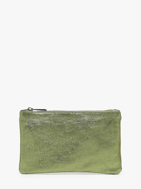 Leather Nine Pouch Milano Green nine NI23063N