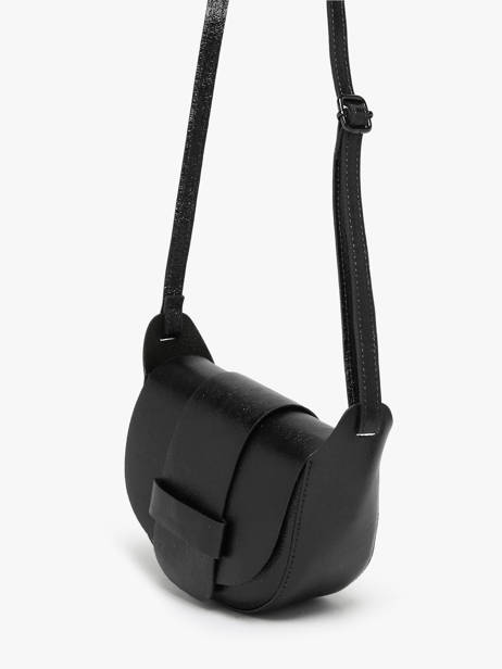 Shoulder Bag Nine Leather Milano Black nine NI24064 other view 2