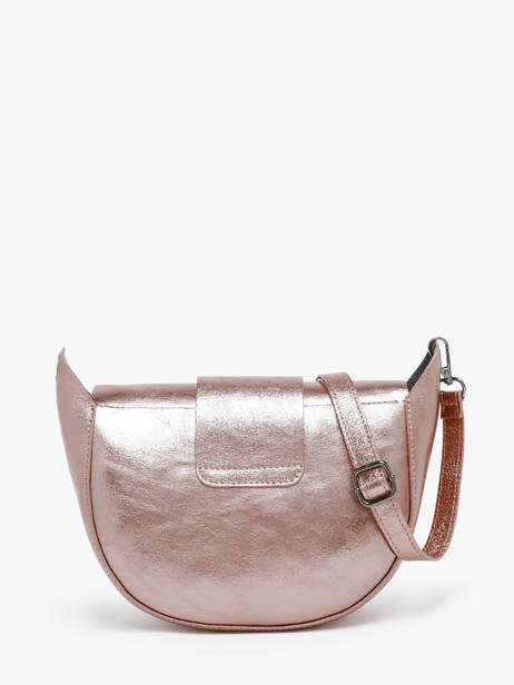 Shoulder Bag Nine Leather Milano Gray nine NI24065 other view 4