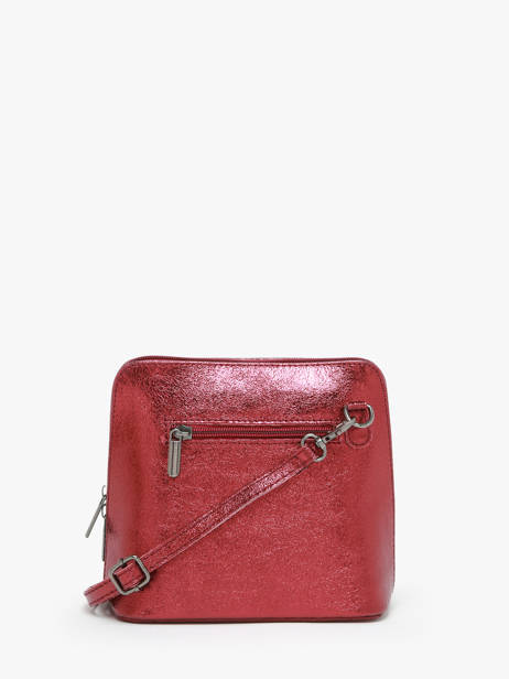 Leather Nine Crossbody Bag Milano Red nine NI23117N other view 4