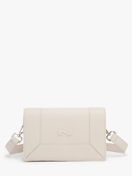 Sac Bandoulière Maastricht Cuir Nathan baume Beige mondrian 4