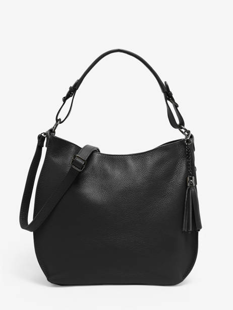 Sac Porté épaule Caviar Cuir Milano Noir caviar CA24069