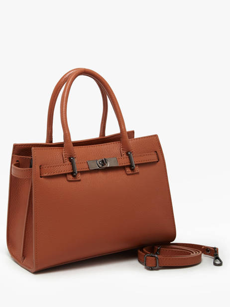 Handbag Caviar Leather Milano Orange caviar CA24063 other view 2