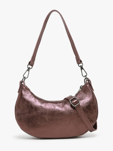 Shoulder Bag Nine Leather Milano Brown nine NI24061 other view 4