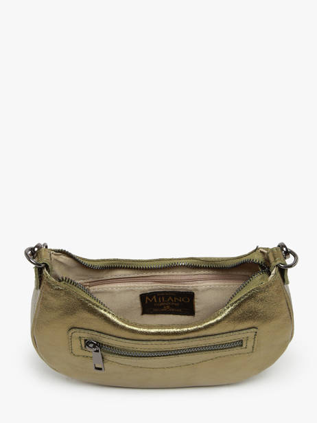 Shoulder Bag Nine Leather Milano Green nine NI24061 other view 3