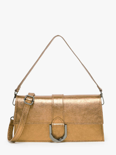 Sac Porté épaule Nine Cuir Milano Or nine NI24066