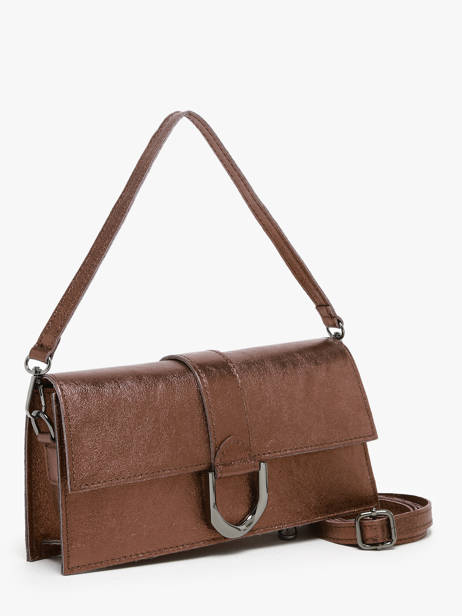 Shoulder Bag Nine Leather Milano Brown nine NI24066 other view 2