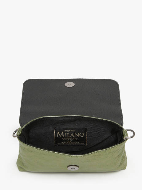 Shoulder Bag Nine Leather Milano Green nine NI24063 other view 3