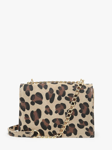 Shoulder Bag Velvet Leopardo Leather Milano Multicolor velvet leopardo VL21121 other view 4