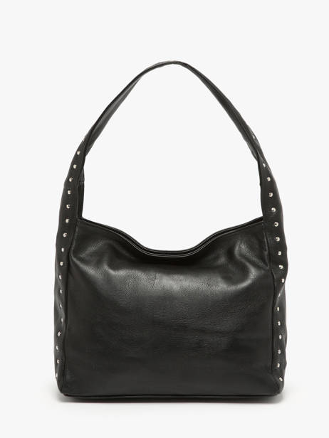 Sac Porté épaule Glam Cuir Basilic pepper Noir glam BGLA70