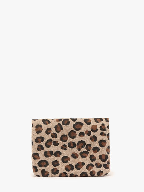 Coin Purse Leather Milano Multicolor velvet leopardo VL23092 other view 2