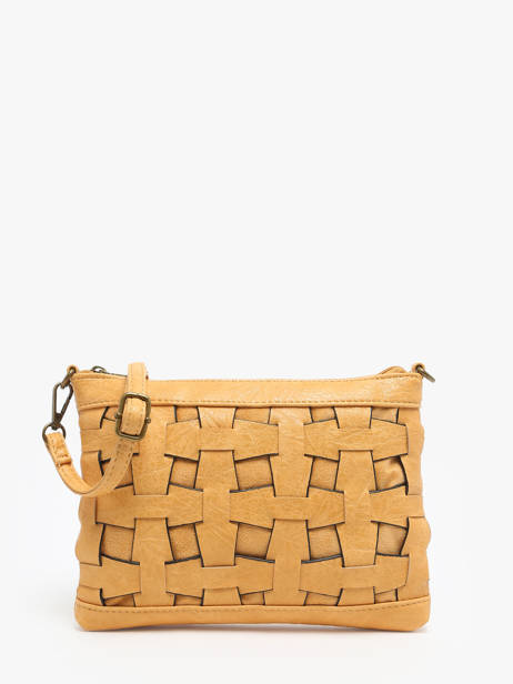 Sac Bandoulière Tresse Miniprix Jaune tresse MD19045