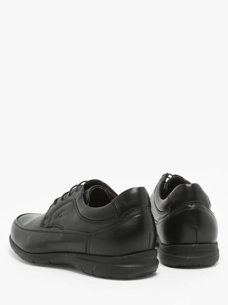 Chaussures De Ville En Cuir Fluchos Noir men 8498 vue secondaire 2