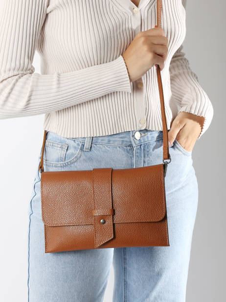 Shoulder Bag Caviar Leather Milano Brown caviar CA240610 other view 1