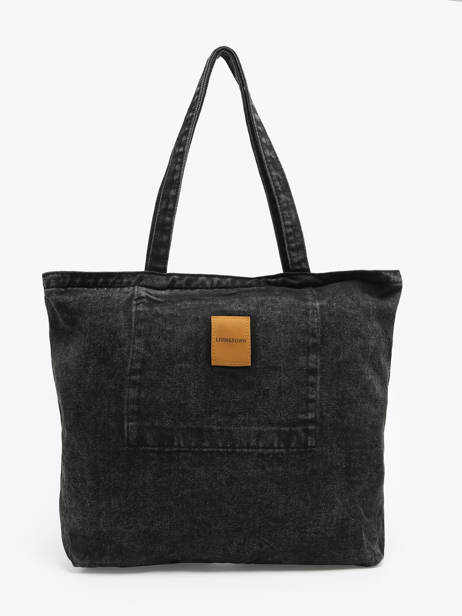 Sac Porté épaule Denim Coton Miniprix Noir denim 33001 vue secondaire 2