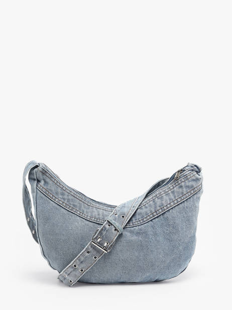 Shoulder Bag Denim Cotton Miniprix Blue denim 96 other view 3