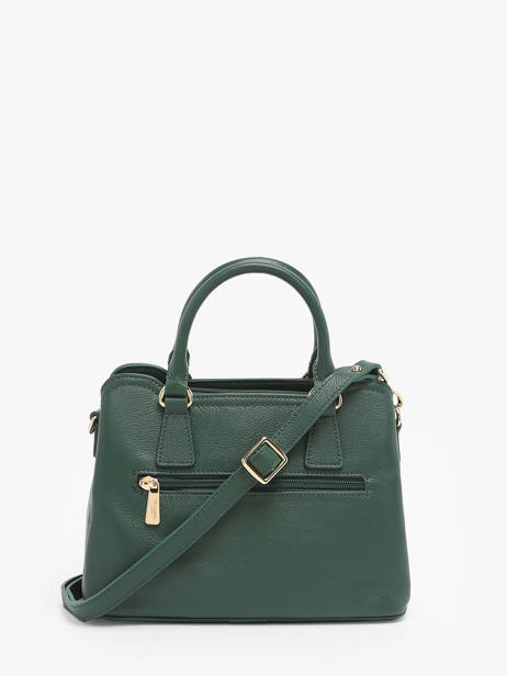 Satchel Luna Hexagona Green luna 6820082 other view 3