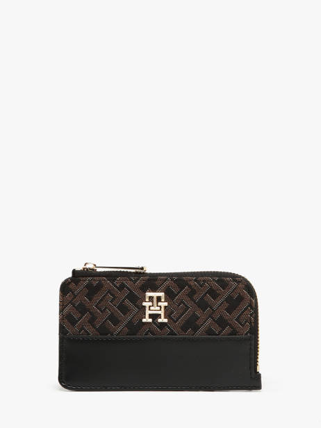 Wallet Tommy hilfiger Black th jacquard AW17152