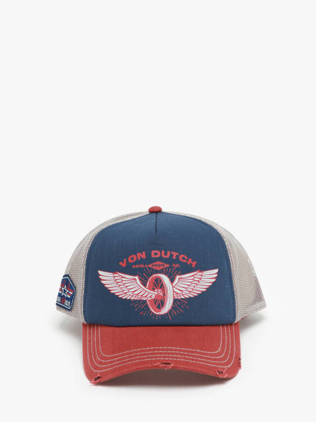 Casquette Von dutch Bleu access CREW19