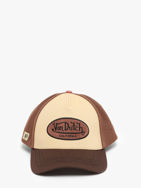 Casquette Von dutch Marron access TERRYLOG