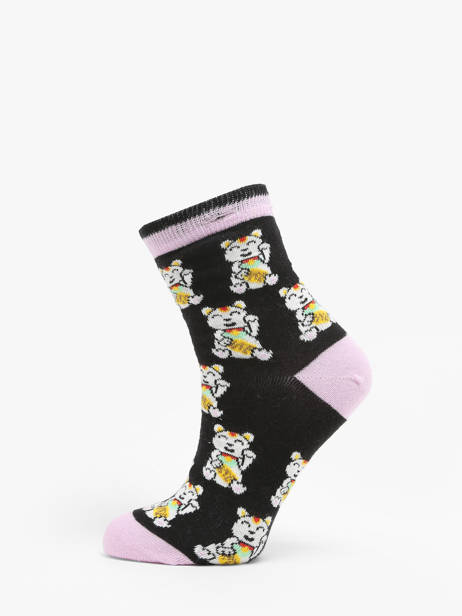 Chaussettes Cabaia Noir socks ALB